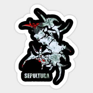 Sepultura bang 8 Sticker